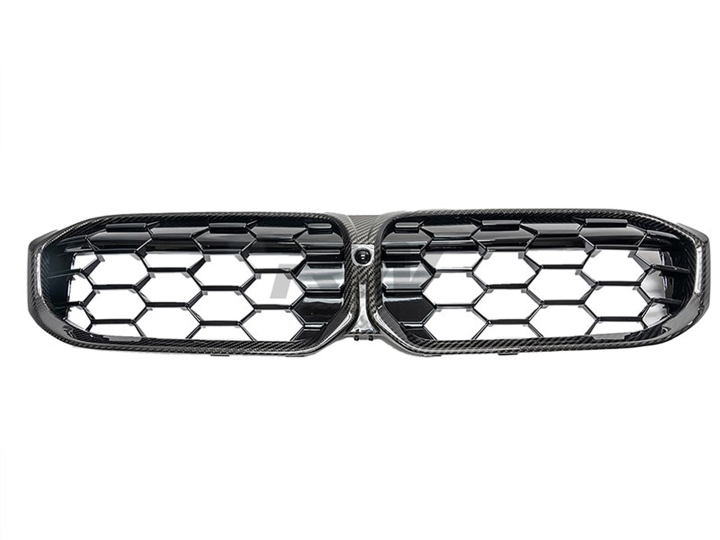 RW Carbon BMW G20 LCI Diamond Carbon Fiber Grille-Exterior-Silicon Valley Bimmer