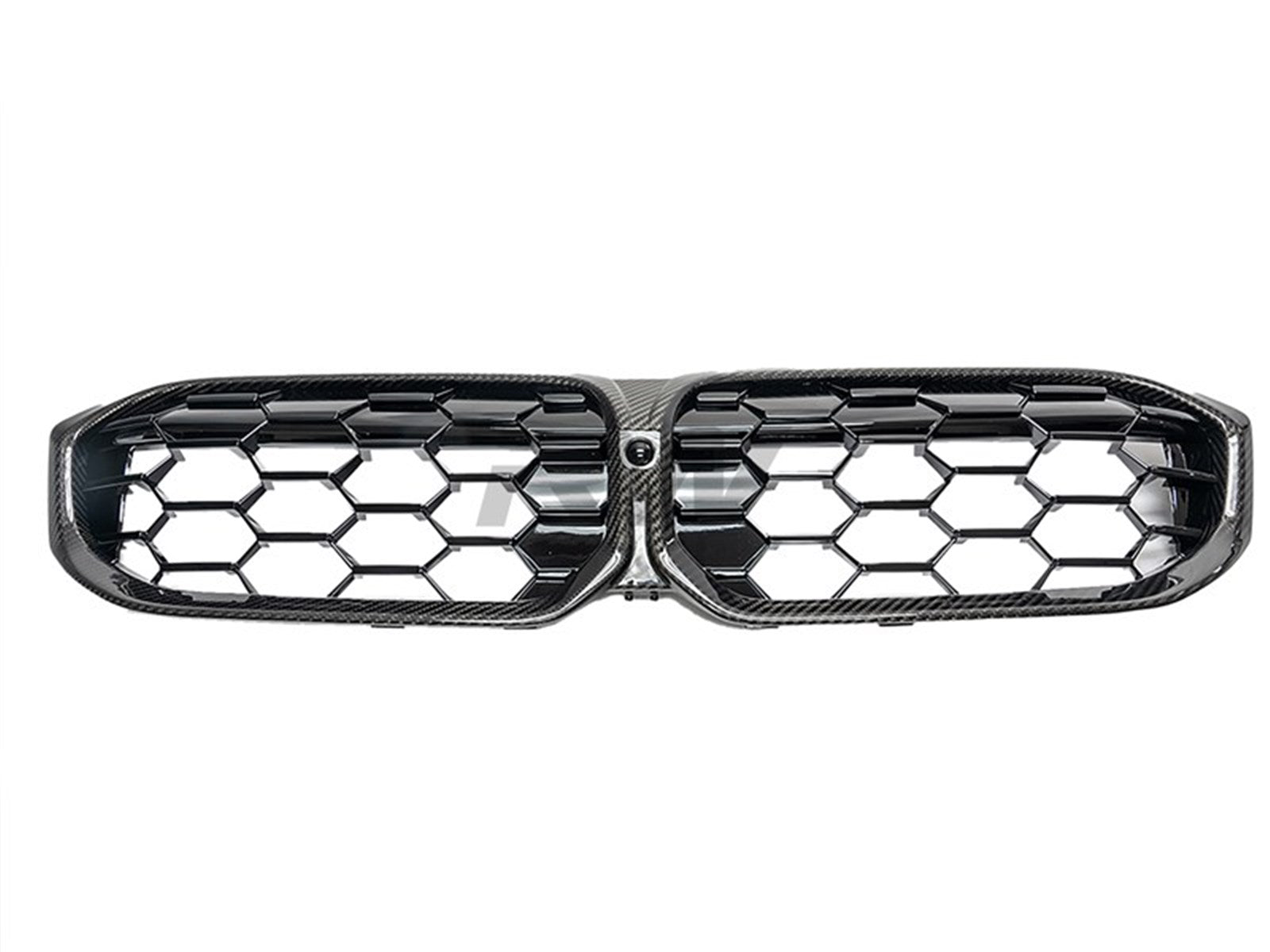 RW Carbon BMW G20 LCI Diamond Carbon Fiber Grille-Exterior-Silicon Valley Bimmer