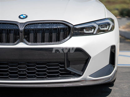 RW Carbon BMW G20 LCI RWS Carbon Fiber Front Lip Spoiler-Exterior-Silicon Valley Bimmer