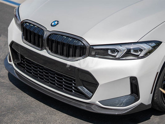 RW Carbon BMW G20 LCI RWS Carbon Fiber Front Lip Spoiler-Exterior-Silicon Valley Bimmer