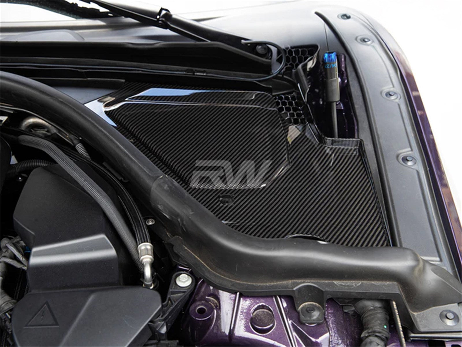 RW Carbon BMW G20 M340i CF Engine Cowl Panel Trim Set-Exterior-Silicon Valley Bimmer