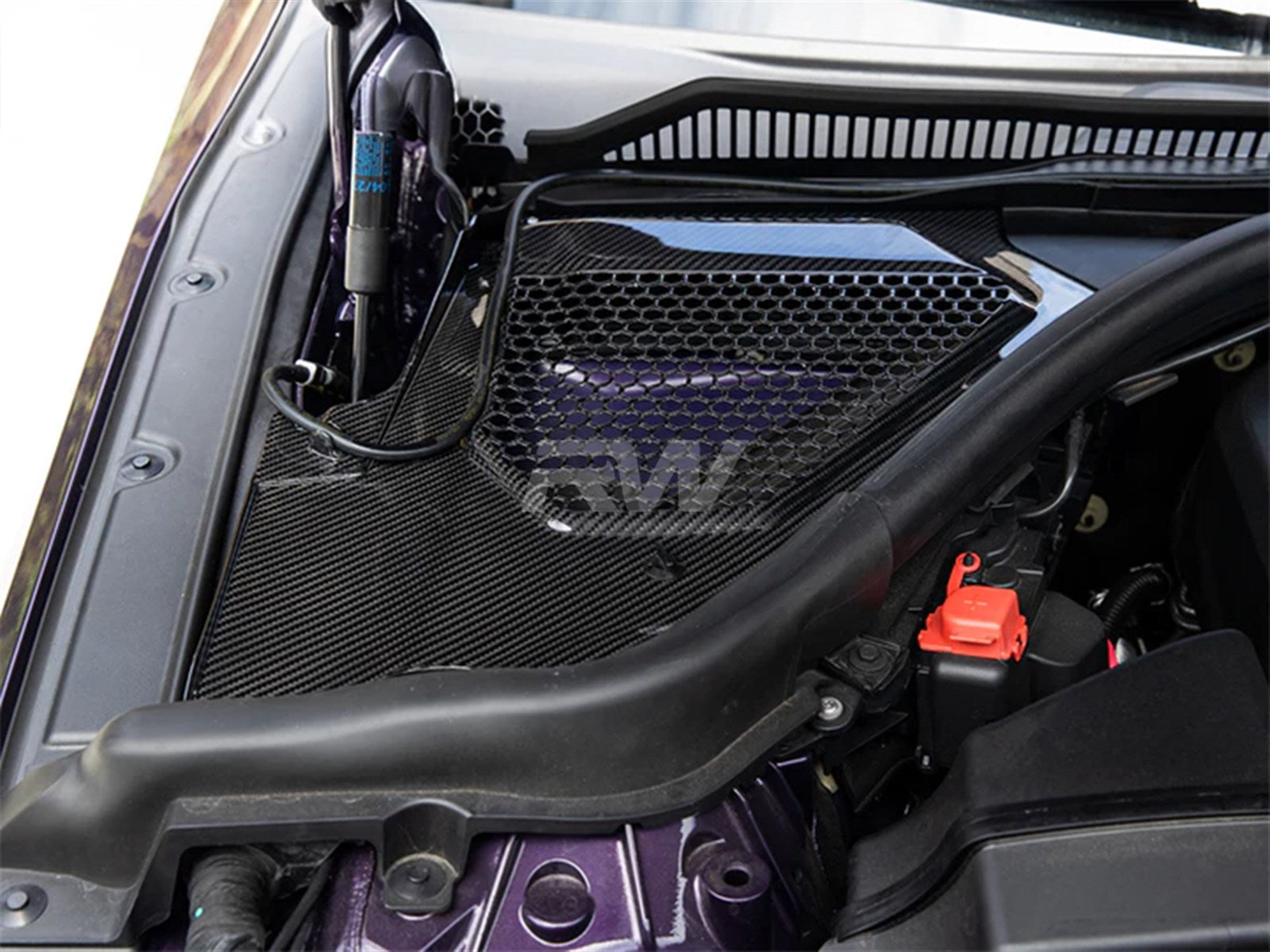 RW Carbon BMW G20 M340i CF Engine Cowl Panel Trim Set-Exterior-Silicon Valley Bimmer