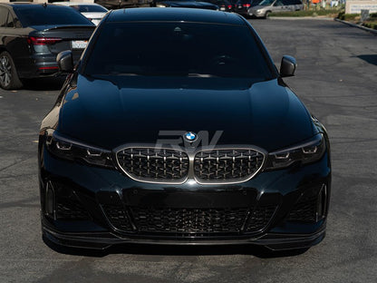 RW Carbon BMW G20 Performance Style Carbon Fiber Front Lip-Exterior-Silicon Valley Bimmer