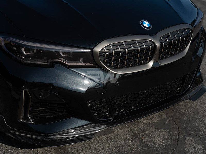RW Carbon BMW G20 Performance Style Carbon Fiber Front Lip-Exterior-Silicon Valley Bimmer