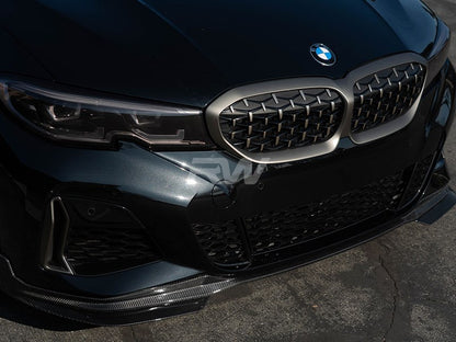 RW Carbon BMW G20 Performance Style Carbon Fiber Front Lip-Exterior-Silicon Valley Bimmer