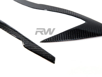 RW Carbon BMW G20 Pre-LCI Carbon Fiber Headlight Trims-Exterior-Silicon Valley Bimmer