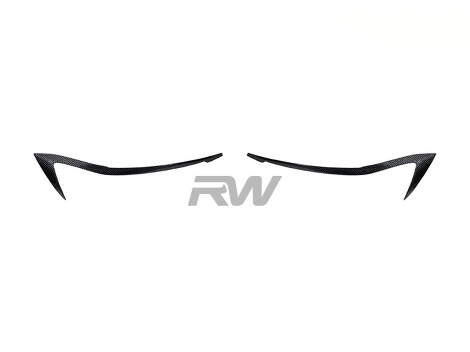 RW Carbon BMW G20 Pre-LCI Carbon Fiber Headlight Trims-Exterior-Silicon Valley Bimmer