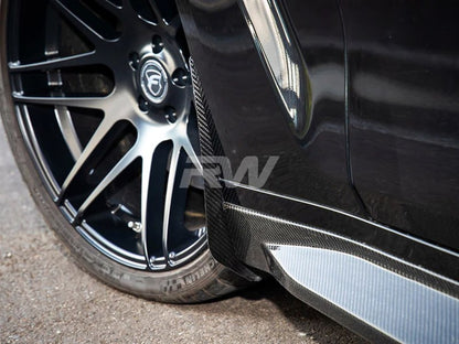 RW Carbon BMW G20/G21 3-Series CF Front Splash Guards-Exterior-Silicon Valley Bimmer