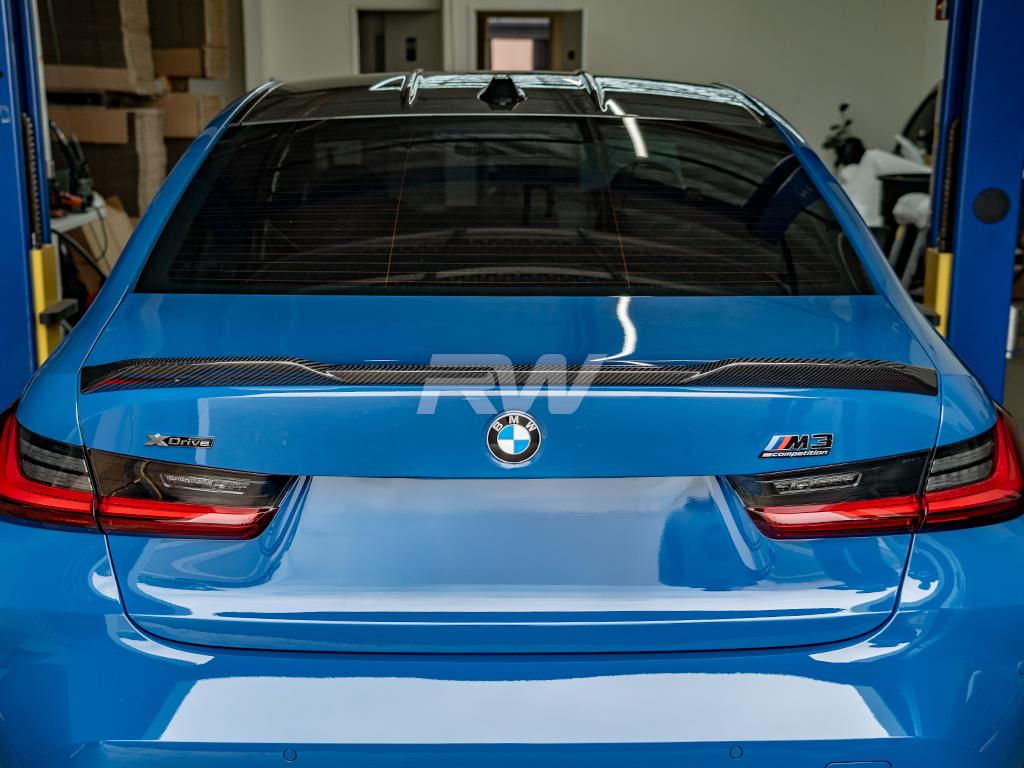 BMW G20/G80 DTM Carbon Fiber Trunk Spoiler