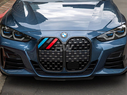 RW Carbon BMW G22 4-Series Carbon Grille Surround-Exterior-Silicon Valley Bimmer