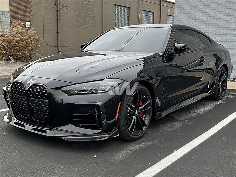 RW Carbon BMW G22 G23 Carbon Fiber Front Duct Trims-Exterior-Silicon Valley Bimmer