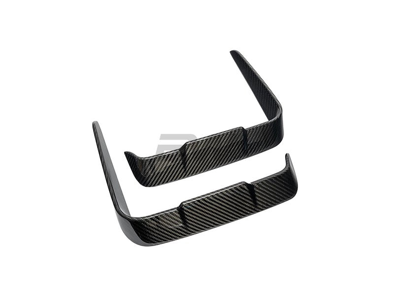 RW Carbon BMW G22 G23 Carbon Fiber Front Duct Trims-Exterior-Silicon Valley Bimmer