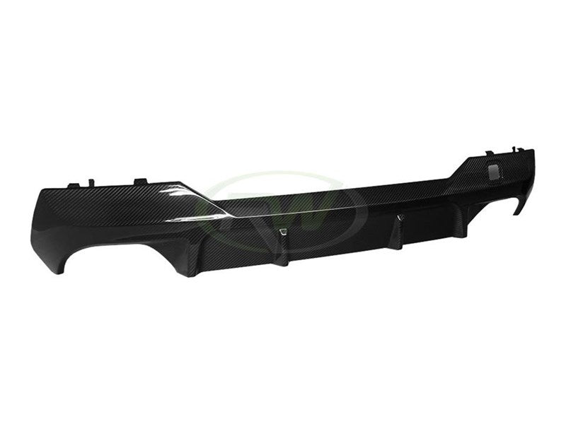 RW Carbon BMW G22/G23 4-Series Carbon Fiber Diffuser-Exterior-Silicon Valley Bimmer
