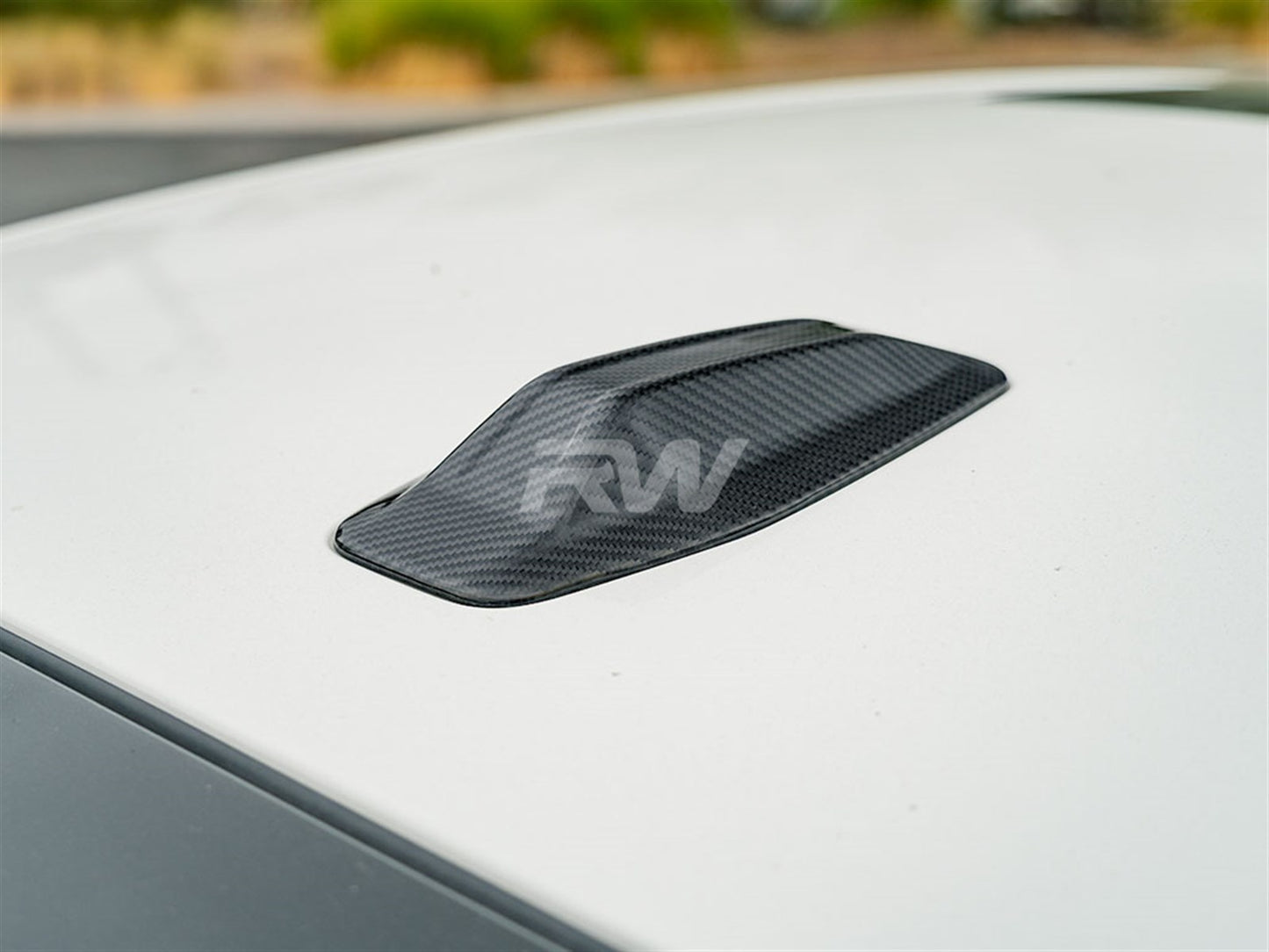 RW Carbon BMW G26 Gran Coupe Carbon Fiber Antenna Cover-Exterior-Silicon Valley Bimmer