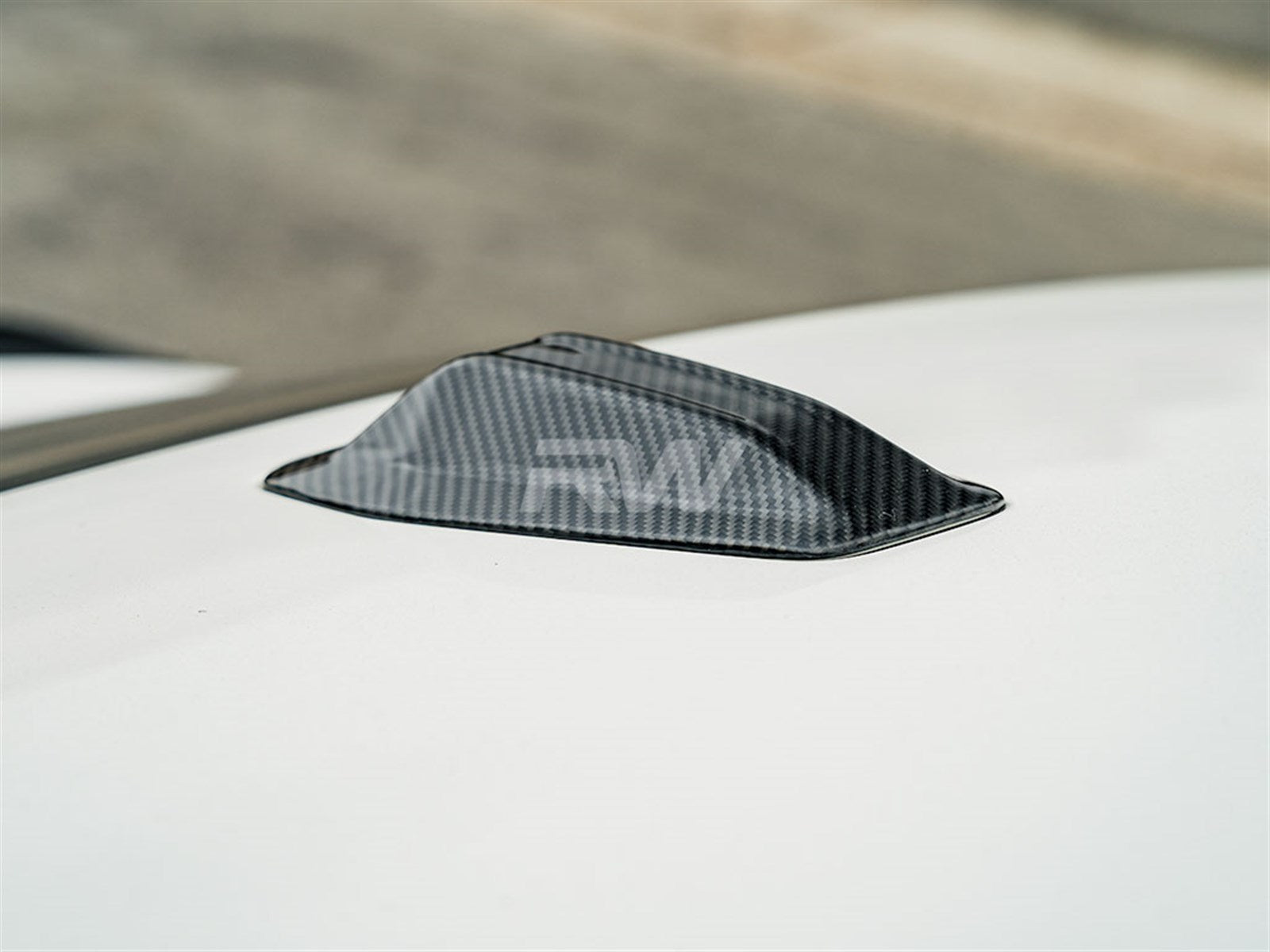 RW Carbon BMW G26 Gran Coupe Carbon Fiber Antenna Cover-Exterior-Silicon Valley Bimmer