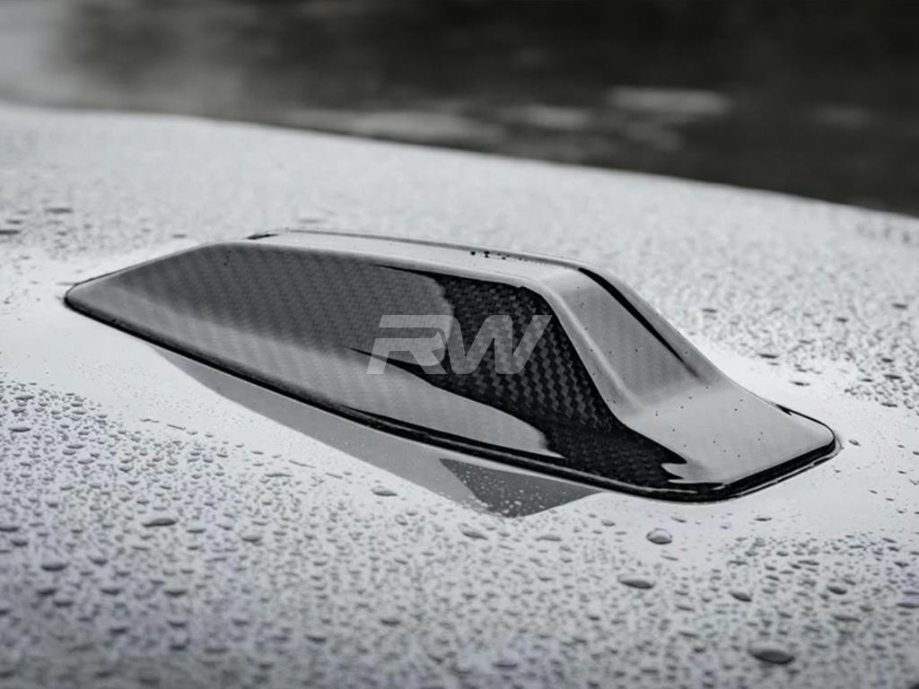 RW Carbon BMW G26 Gran Coupe Carbon Fiber Antenna Cover-Exterior-Silicon Valley Bimmer