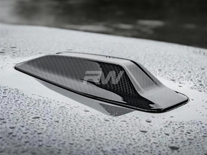 RW Carbon BMW G26 Gran Coupe Carbon Fiber Antenna Cover-Exterior-Silicon Valley Bimmer