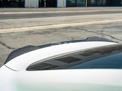 RW Carbon BMW G26 i4 Performance Style CF Trunk Spoiler-Exterior-Silicon Valley Bimmer