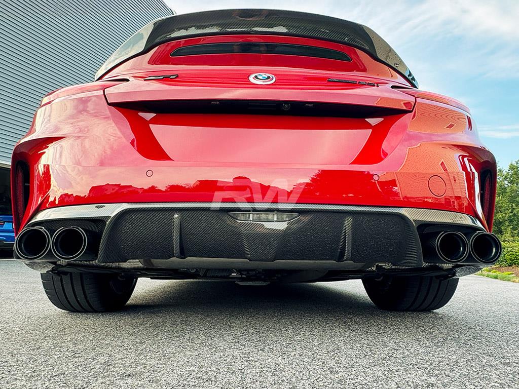 RW Carbon BMW G29 Z4 3D+ Style Carbon Fiber Diffuser-Exterior-Silicon Valley Bimmer