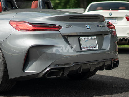 RW Carbon BMW G29 Z4 3D+ Style Carbon Fiber Diffuser-Exterior-Silicon Valley Bimmer