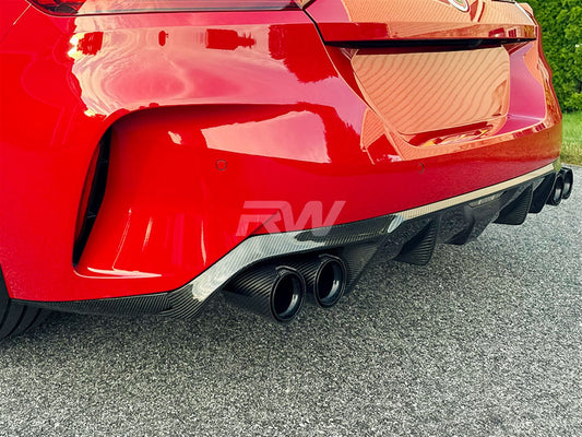 RW Carbon BMW G29 Z4 3D+ Style Carbon Fiber Diffuser-Exterior-Silicon Valley Bimmer