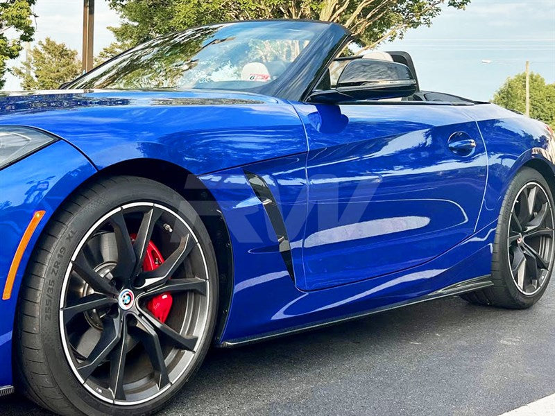 RW Carbon BMW G29 Z4 3D Style Carbon Fiber Side Skirts-Exterior-Silicon Valley Bimmer