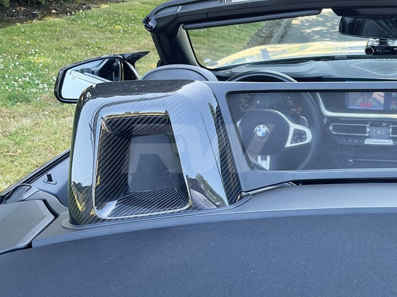 RW Carbon BMW G29 Z4 Carbon Fiber Headrest Covers-Interior-Silicon Valley Bimmer