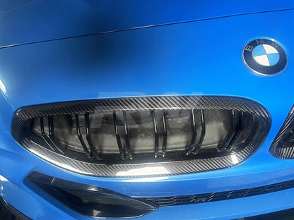 RW Carbon BMW G29 Z4 Dual Slat Carbon Fiber Grilles-Exterior-Silicon Valley Bimmer