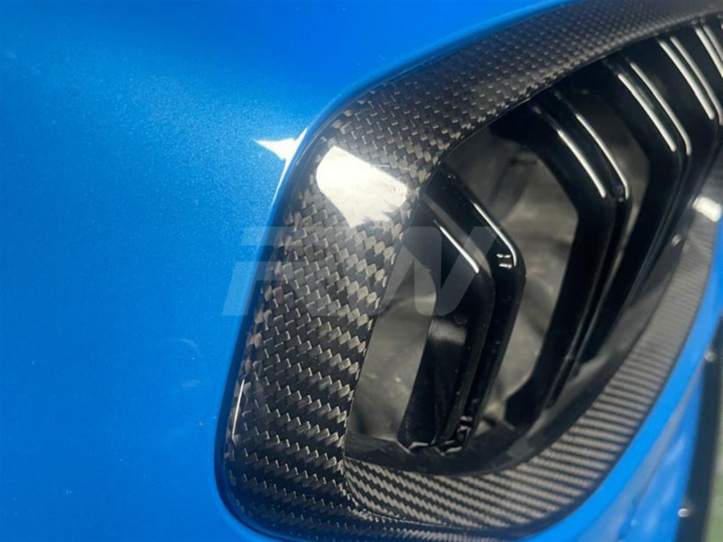 RW Carbon BMW G29 Z4 Dual Slat Carbon Fiber Grilles-Exterior-Silicon Valley Bimmer