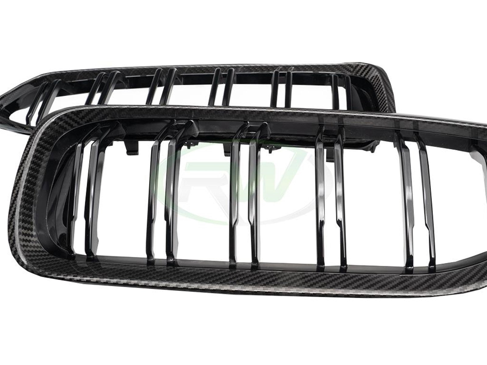 RW Carbon BMW G29 Z4 Dual Slat Carbon Fiber Grilles-Exterior-Silicon Valley Bimmer