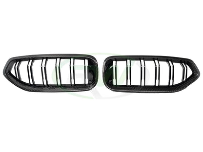 RW Carbon BMW G29 Z4 Dual Slat Carbon Fiber Grilles-Exterior-Silicon Valley Bimmer