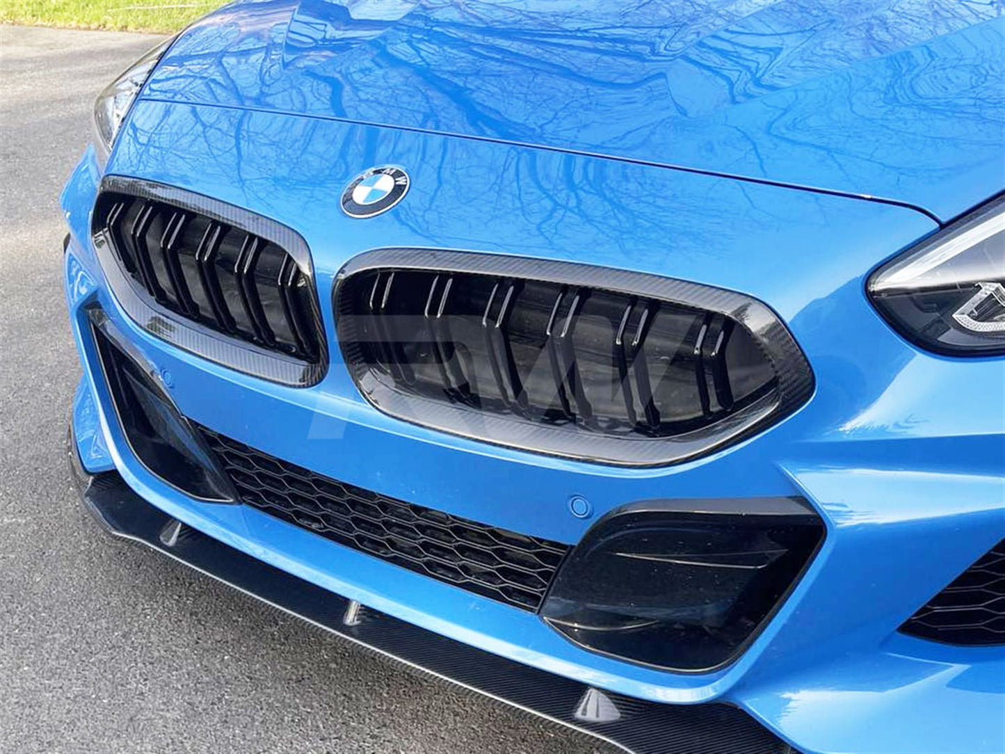 RW Carbon BMW G29 Z4 Dual Slat Carbon Fiber Grilles-Exterior-Silicon Valley Bimmer