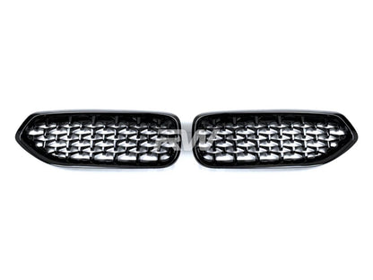 RW Carbon BMW G29 Z4 Glazing Black Front Grilles-Exterior-Silicon Valley Bimmer