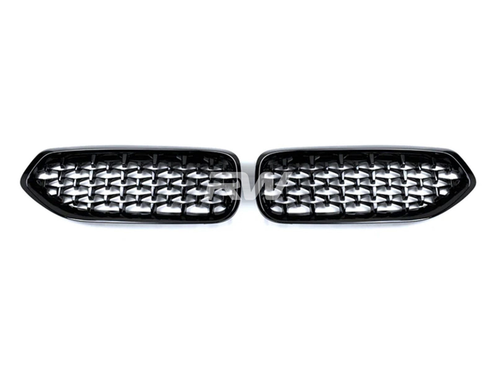 RW Carbon BMW G29 Z4 Glazing Black Front Grilles-Exterior-Silicon Valley Bimmer