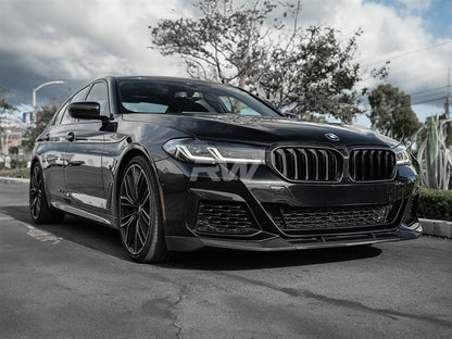 RW Carbon BMW G30 LCI Carbon Fiber Front Lip Spoiler-Exterior-Silicon Valley Bimmer