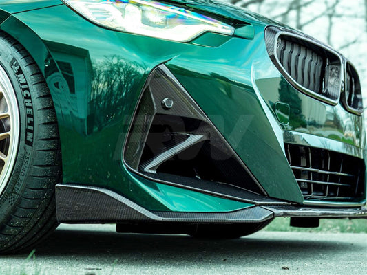 RW Carbon BMW G42 2-Series Carbon Fiber Front Air Duct Trims-Exterior-Silicon Valley Bimmer