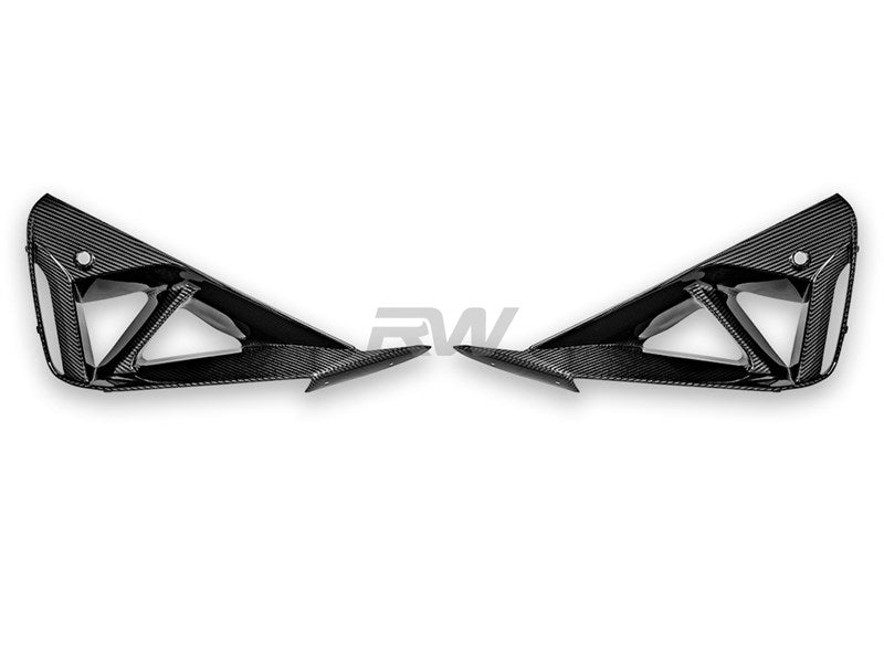 RW Carbon BMW G42 2-Series Carbon Fiber Front Air Duct Trims-Exterior-Silicon Valley Bimmer