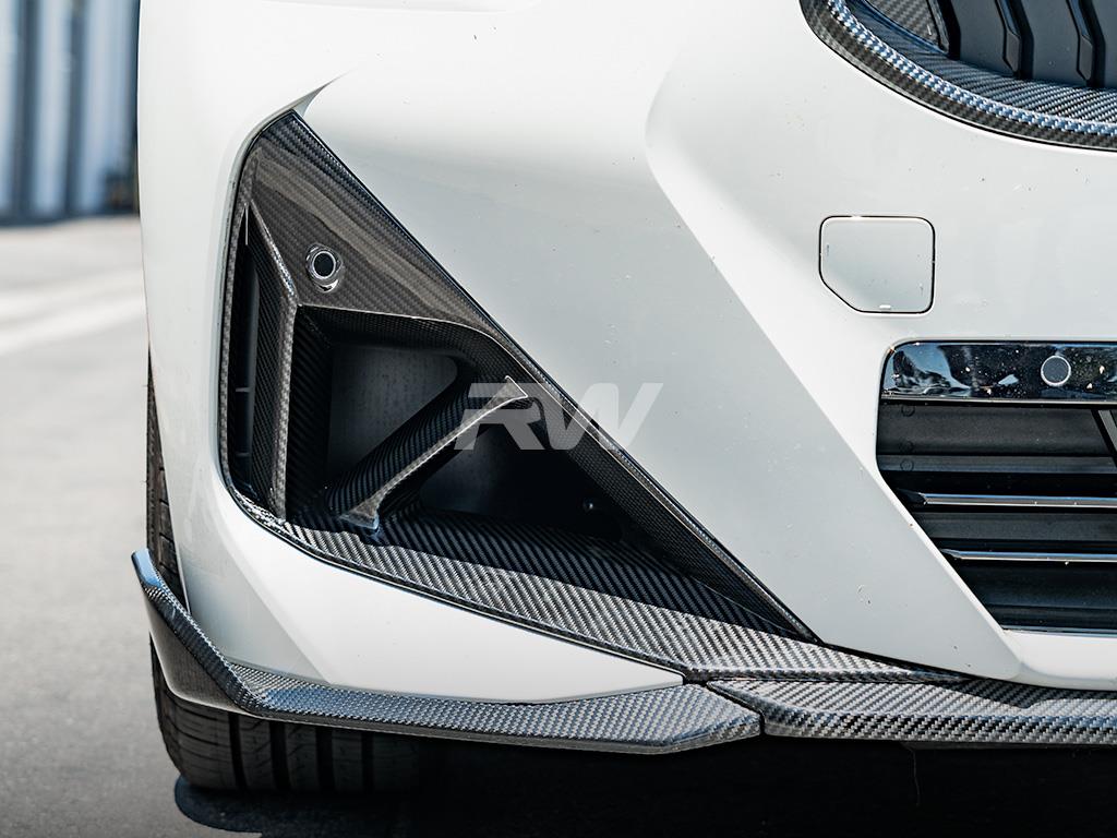 RW Carbon BMW G42 2-Series Carbon Fiber Front Air Duct Trims-Exterior-Silicon Valley Bimmer
