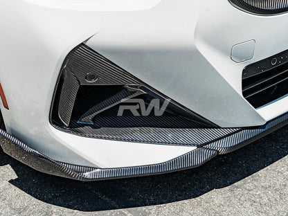 RW Carbon BMW G42 2-Series Carbon Fiber Front Air Duct Trims-Exterior-Silicon Valley Bimmer