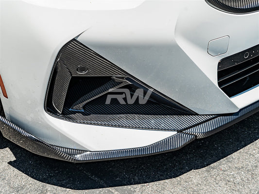 RW Carbon BMW G42 2-Series Carbon Fiber Front Air Duct Trims-Exterior-Silicon Valley Bimmer