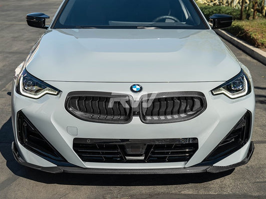 RW Carbon BMW G42 2-Series Carbon Fiber Grille Surrounds-Exterior-Silicon Valley Bimmer