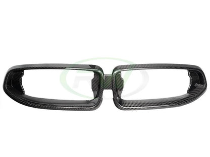 RW Carbon BMW G42 2-Series Carbon Fiber Grille Surrounds-Exterior-Silicon Valley Bimmer