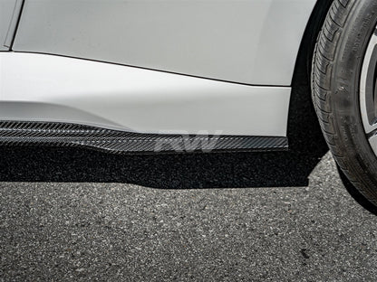 RW Carbon BMW G42 2-Series Carbon Fiber Side Skirts-Exterior-Silicon Valley Bimmer