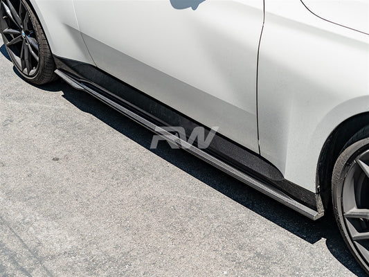 RW Carbon BMW G42 2-Series Carbon Fiber Side Skirts-Exterior-Silicon Valley Bimmer