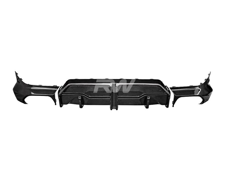 RW Carbon BMW G42 2-Series DTM Carbon Fiber Diffuser-Exterior-Silicon Valley Bimmer