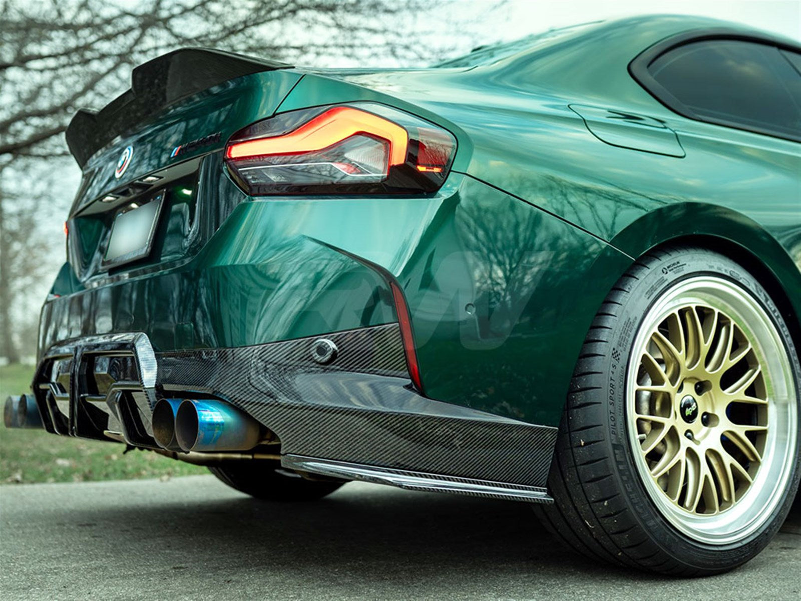 RW Carbon BMW G42 2-Series DTM Carbon Fiber Diffuser-Exterior-Silicon Valley Bimmer