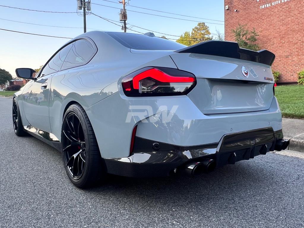 RW Carbon BMW G42 2-Series DTM Carbon Fiber Diffuser-Exterior-Silicon Valley Bimmer