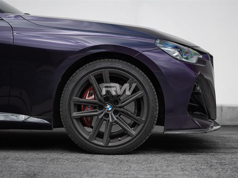 RW Carbon BMW G42 2-Series Suvneer Carbon Fiber Front Lip-Exterior-Silicon Valley Bimmer