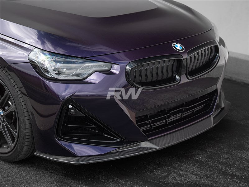RW Carbon BMW G42 2-Series Suvneer Carbon Fiber Front Lip-Exterior-Silicon Valley Bimmer