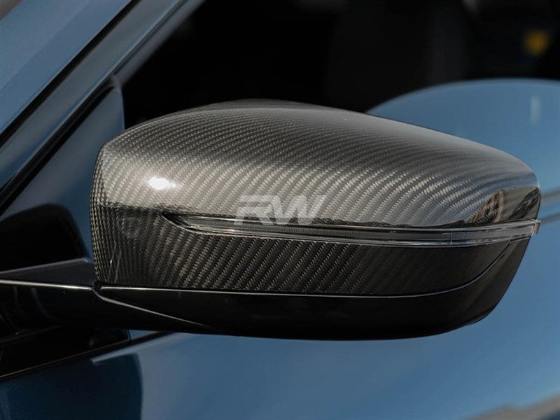 RW Carbon BMW G42 230i 2-Series Carbon Fiber Mirror Caps-Exterior-Silicon Valley Bimmer